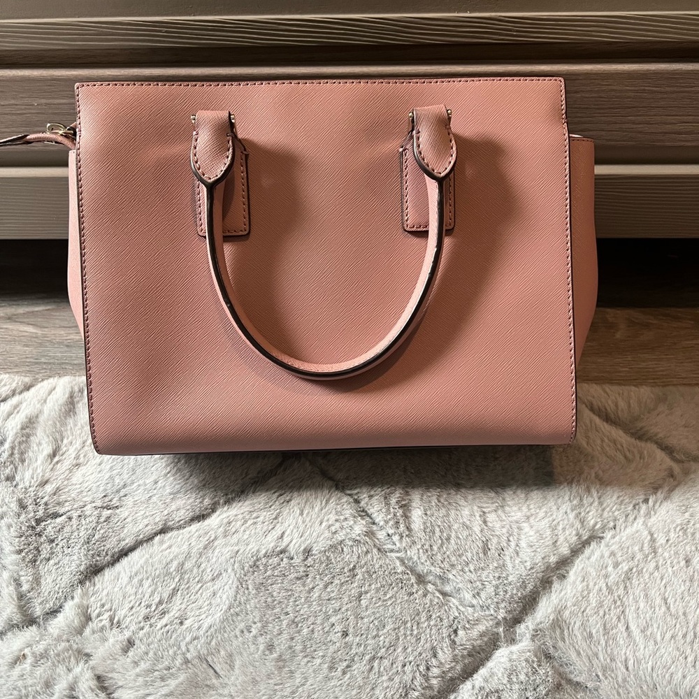 Kate Spade ♠️ Mauve Pink Crossbody Satchel - Picture 4 of 7